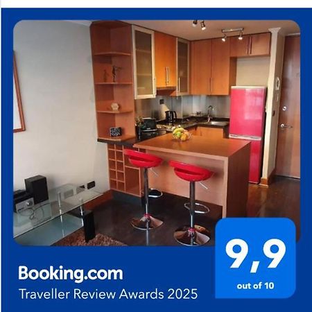 Providencia A Pasos Del Metro Pedro De Valdivia Apartment Сантяго Екстериор снимка