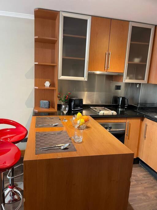 Providencia A Pasos Del Metro Pedro De Valdivia Apartment Сантяго Екстериор снимка